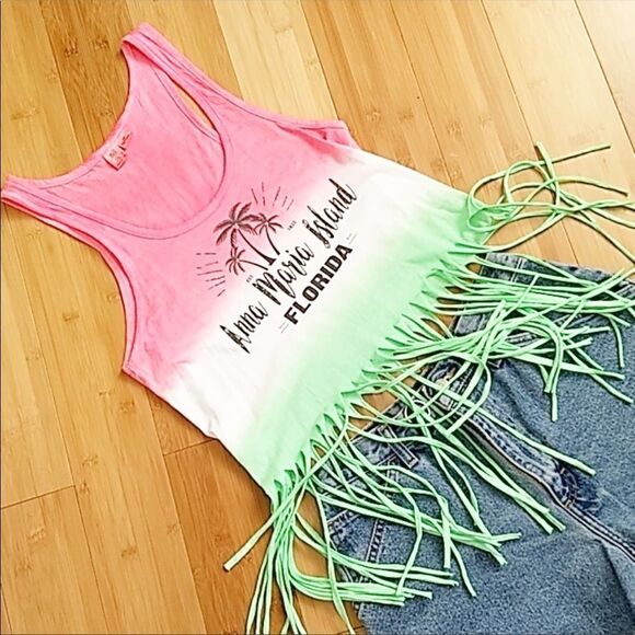 Fringed crop top tank - Picture 3 of 6
